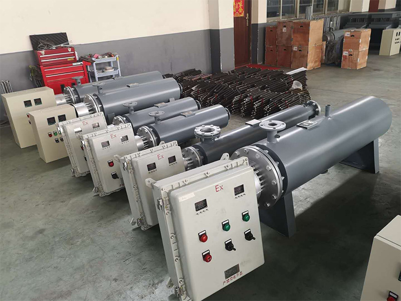 管道式蒸汽電加熱器